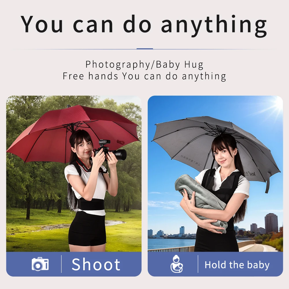 1 set of adjustable shoulder straps umbrella holder straps can free up hands for photographers and outdoor activities