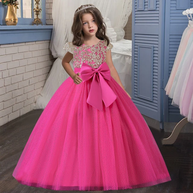 Kids Dresses 2023 Summer new sequin Beaded teens beauty pageant Baby  Princess long dress Girls' dress for Party Wedding Dress - AliExpress