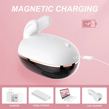 Rabbit Vibrator Sucking G Spot Clitoral Stimulator Goods for Adults Dildos Vibrator Sex Toys For Women Tongue Licking Adult 5