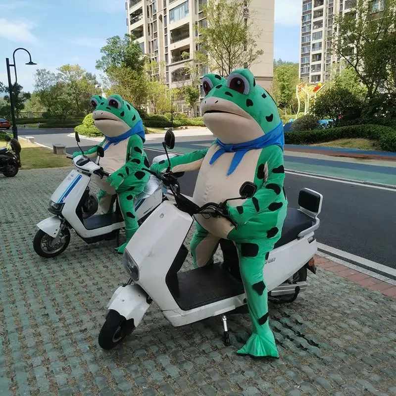 Role playing costume cosplay costumes cosplay costume Simbok funny frog doll costume propaganda mascot cartoon anime clothing adult Halloween Easter parties