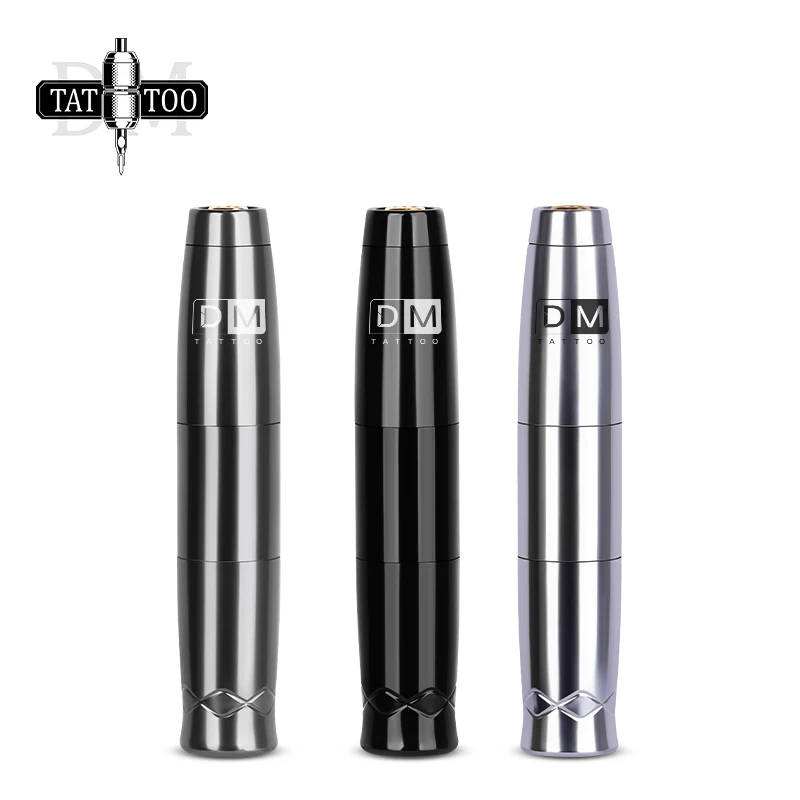 

Профессиональная тату-машинка DM, японский двигатель, разъем RCA, картридж для перманентного макияжа бровей, ротационная тату-ручка
