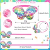 10PCS Butterfly Shape Dog Bowties Adjustable Fashion Sequins Pet Collars For Dogs Dazzling Dog Bow Ties Collars Pet Accessories 3