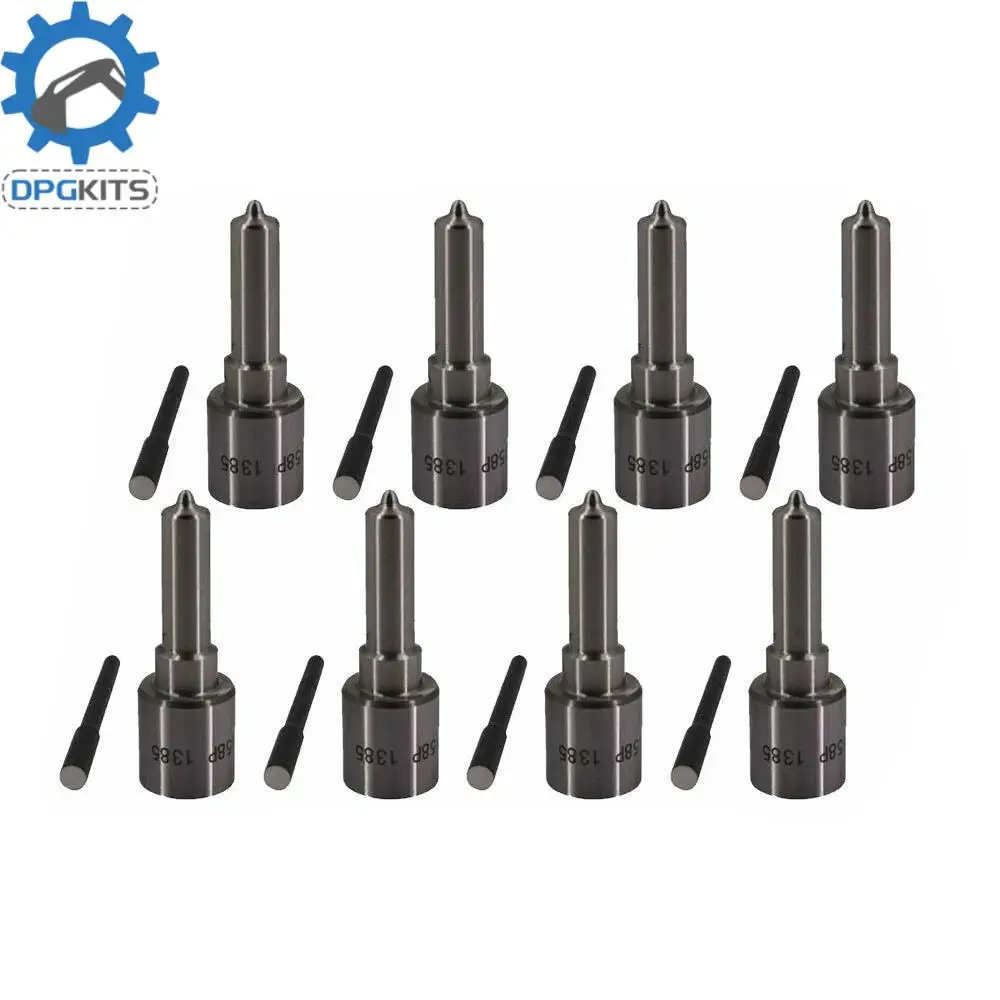 

8pcs Fuel Injector Nozzles DLLA158P1385 0433171860 For Chevy GM Duramax LLY 6.6L 2004-2005 With 3 Months Warranty