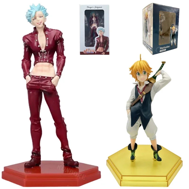 Figura Meliodas De Los 7 Pecados Capitales - Modelo PVC De 15 Cm Para Colección Y Decoración