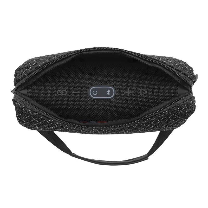 Suitable for JBL CHARGE5 Protective Case Music Speaker Portable Portable Portable Storage Bag Transparent Mesh Bag