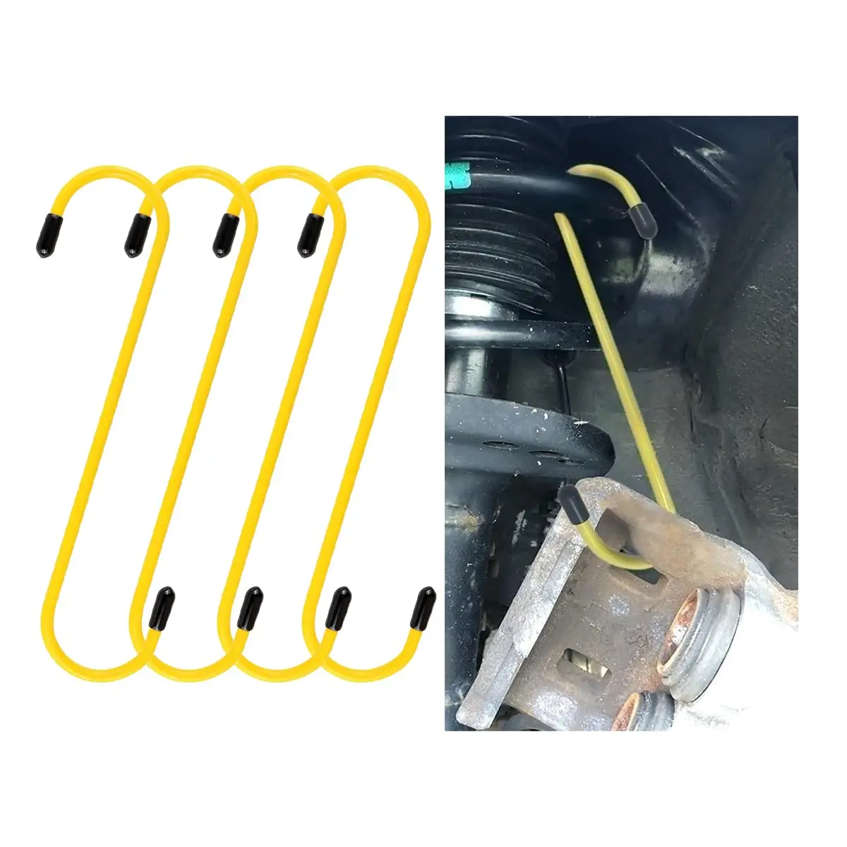 4Pcs Yellow