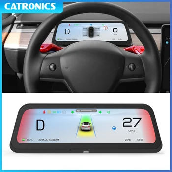2025 NUOVO 9.6 "Head Up Display per Tesla HUD per il Modello 3 2016-2023 Y 2020-2024 5 minuti Installazione Rapida Carplay Android AUTO