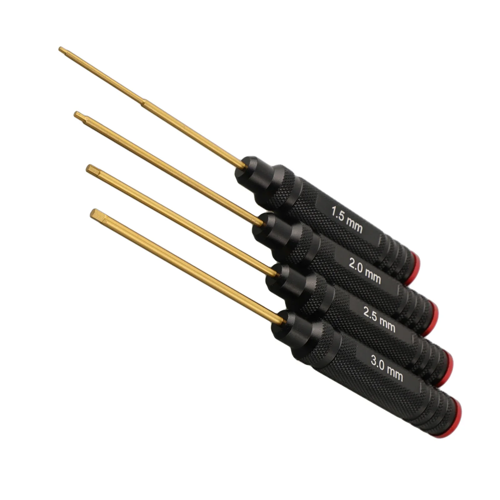 Jeu de 4 tournevis hexagonaux 1,5-3,0mm pour RC