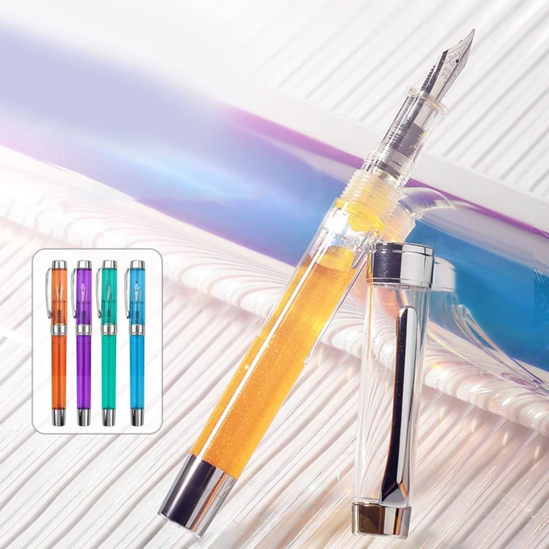 0,38mm/0,5mm Transparent Sauber Brunnen Stift Art Creation Malerei Schrift Design Sammelalbum DIY Student Schule Schreibwaren – Detail 10
