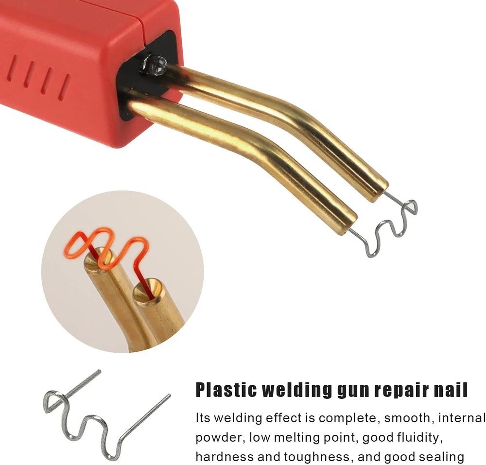 Hot Stapler Plastic Welder Gun Welding Machine Soldering Iron for Plastic Staple PVC Repairing Machine Car Bumper Repair Tools hot air rework station