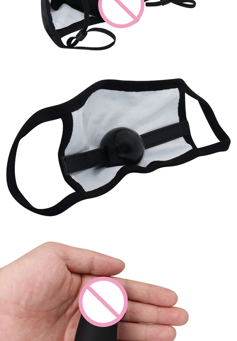 Ball Gag In Mouth Bondage Equipment Bdsm/Funny Sex Toys For Couples/Women Sex/Erotic Masks Face Mouth Mask Adult Games