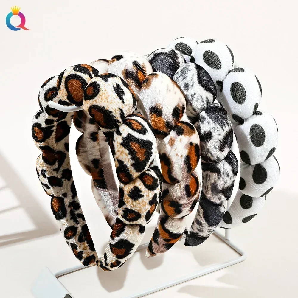 Luxurious Spa Headband for Women – Plush, Ultra-Soft and Versatile Hairband for Skincare, Yoga, and Facial Treatments