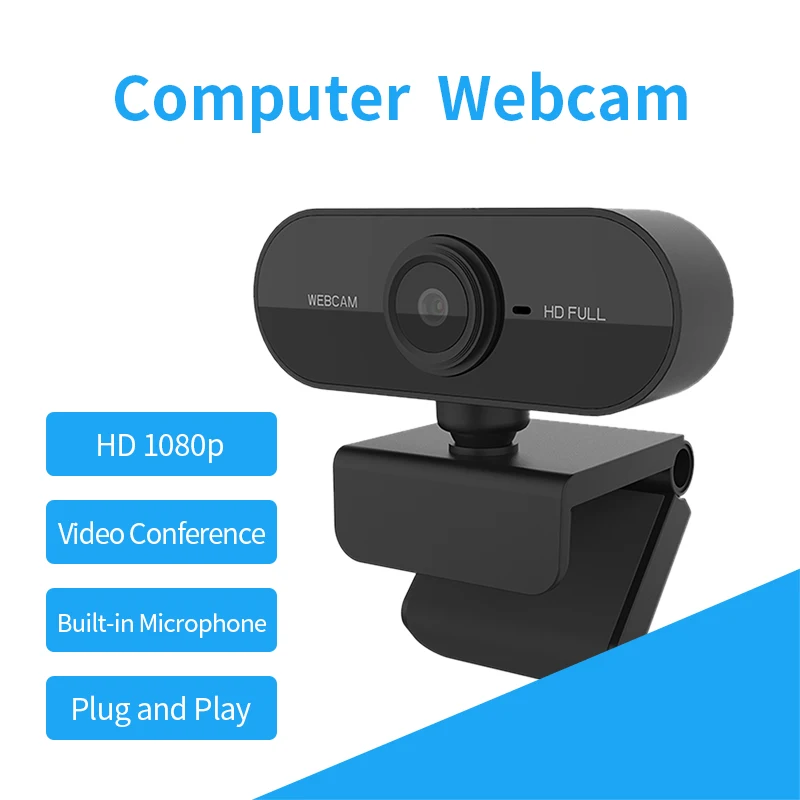 PC Webcam PC Web Camera Computer Camera C1 Webcam 1080p Zoom USB Full HD Webcam With Microphone 30fps Rotate Camera For PC Laptop Video Shooting Conference Work pc webcam,pc web camera,computer camera