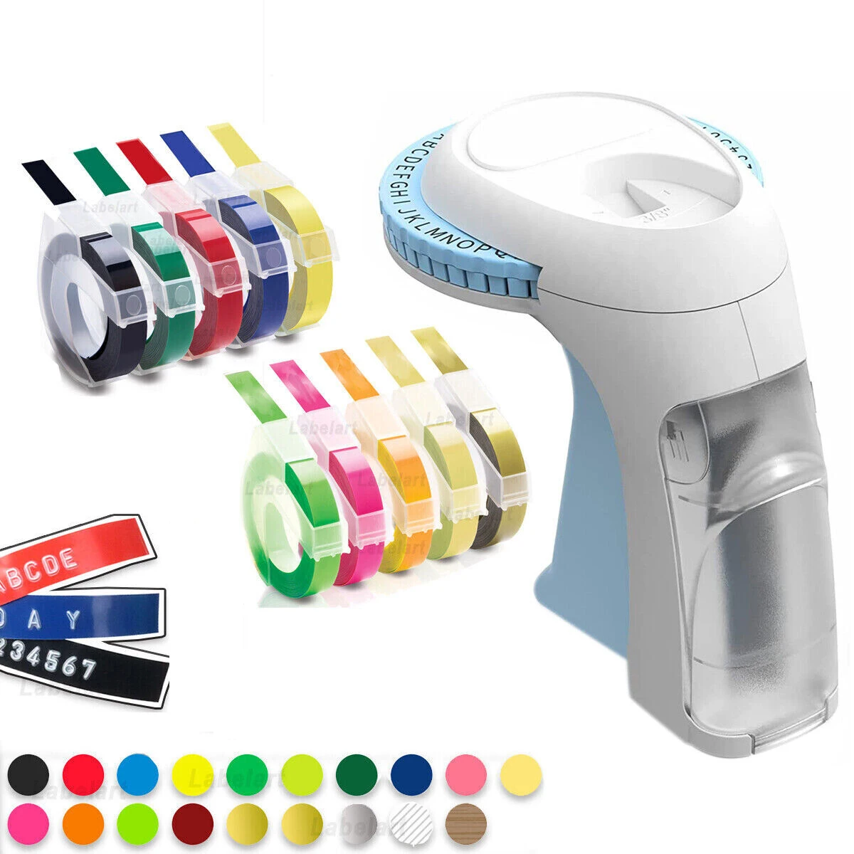 Omega S Handheld Label Printer Manual Labeller Machine Printer 3D 9mm