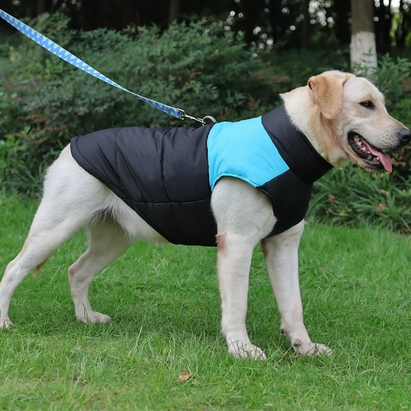 Dog Coats Warm Pet Dog Coats Waterproof Pet Jacket with Zipper Thick Padded for Small Medium Large Dogs