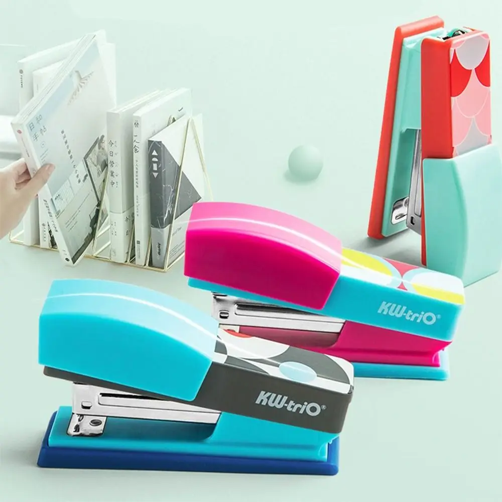 

School Supplies Office Accessories Stationery Paper Binder Holder Paper Staplers Office Binding Tools Mini Pendulous Stapler