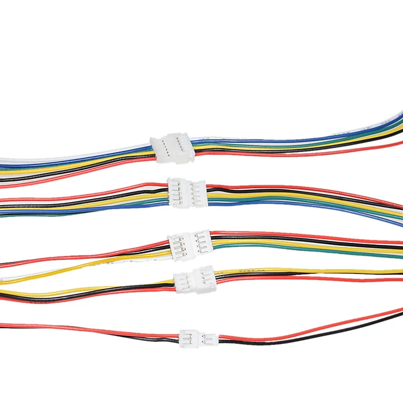

Micro JST 1.25mm Pitch Male Female Wire Connector 1.25mm 2P 3P 4P 5P 6Pin JST Plug Jack Terminal Cable Connectors Length 15CM