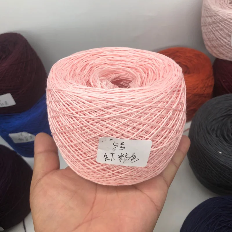 250g/ Ball Cotton Pure Cotton Lace Baby Skin-friendly Wool Thread DIY Hand-woven Air Conditioning Cape/short Sleeve Materials 5