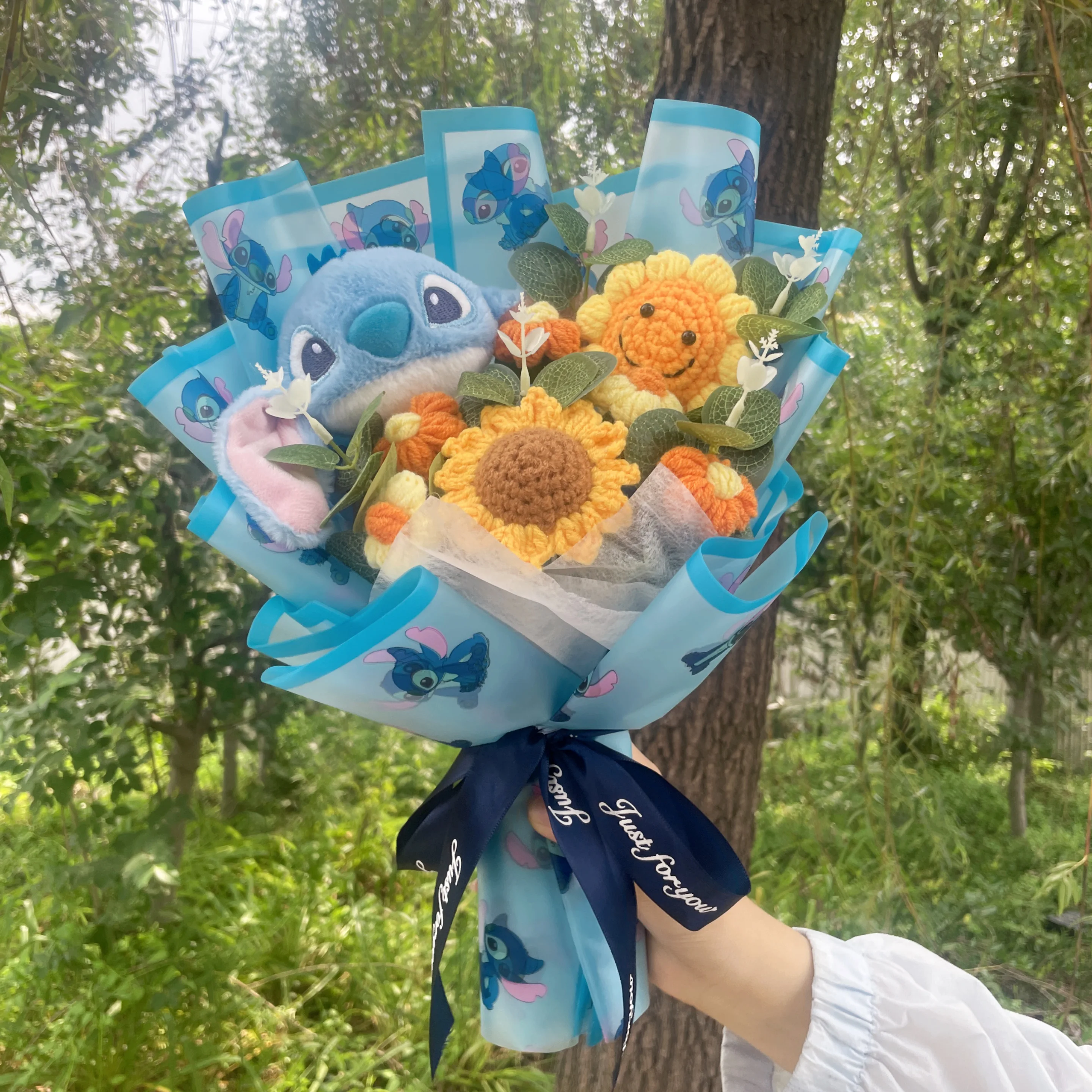 Anime Stitch Plush Bouquet Stuffed Super Soft Kids Doll Christmas Birthday Valentine Graduation Gifts plush toy plush doll toy plush doll