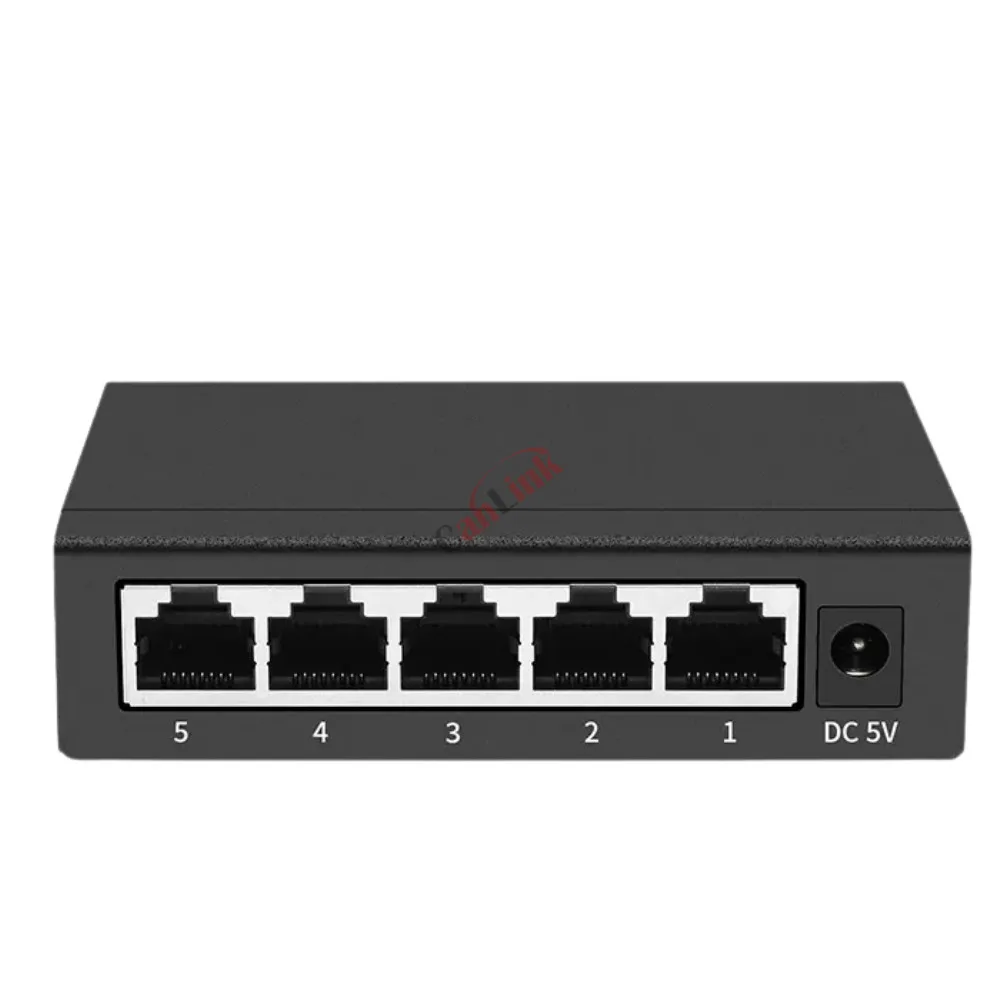 2023 New Design 5/8 Ports 100/1000Mbps RJ45 Gigabit Ethernet Switch Mini Network Switches Ethernet Splitter Lan Hub Switch