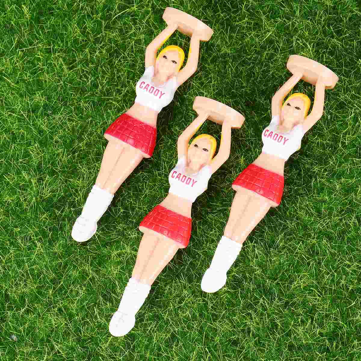 

4Pcs Tees Girl Woman Lady Girl Tee Nails Training Accessories