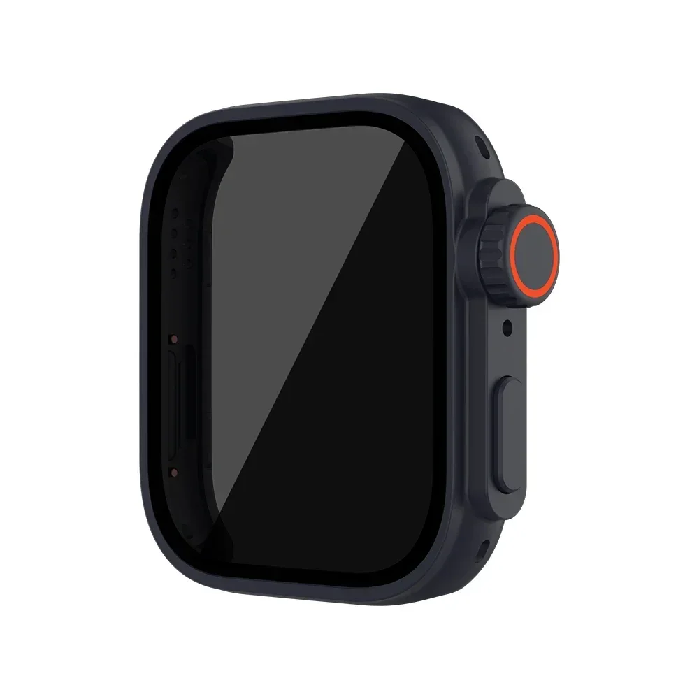 Ultra Anti-Peeping Screen Protector with Hard Bumper Cover