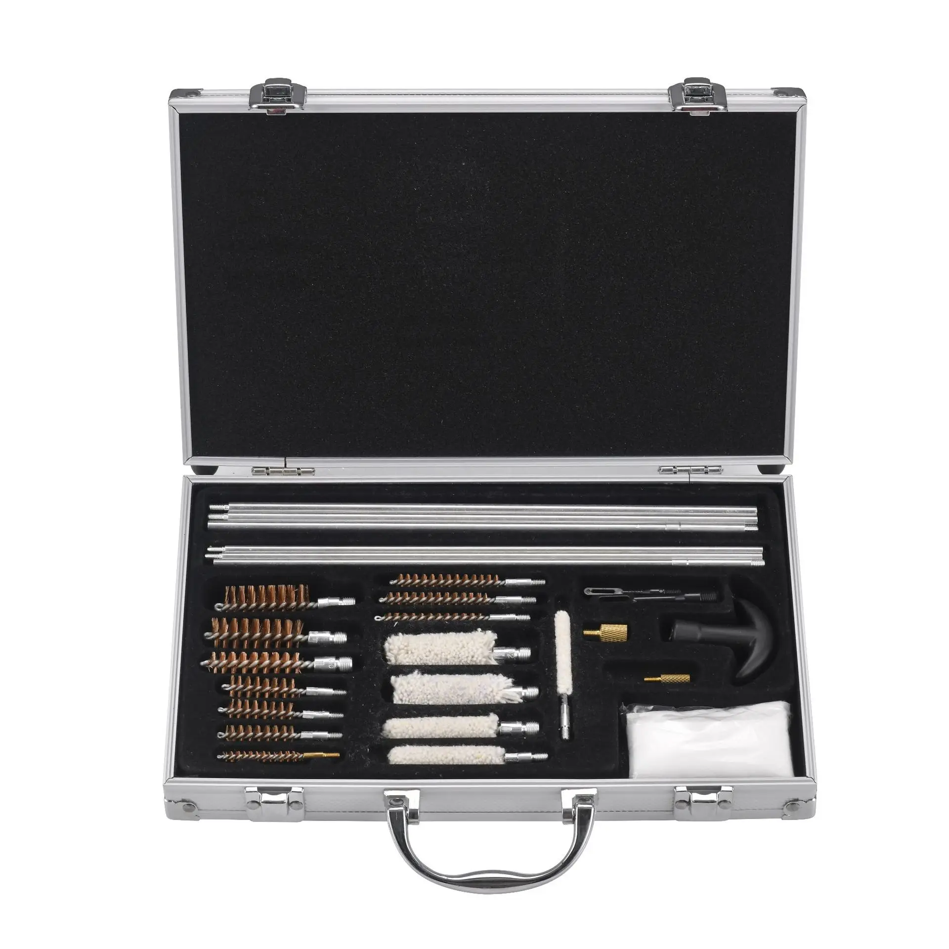 

Universal Gun Cleaning Kit Gun Brushes for Pistol,Handguns,Shotguns,Rifles, Elite Brass Rods and Wire Rope,Gun Gifts