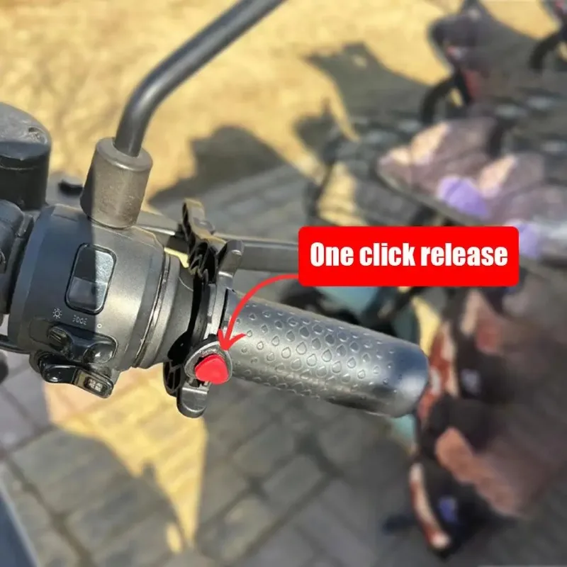 Electric Motorcycle Throttle Assistant - Cruise Control , Easy-to-Use Throttle Lock Upgrade Accessory for Effortless Riding