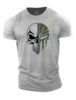 3D Men's T shirt -- Skull T Shirt