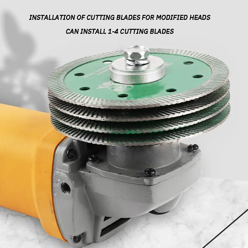 M10 M14 Slotted Conversion Joint Angle Grinder Changed Slotting Machine Multifunctional Modified Multiple Cutting Pieces 1pc