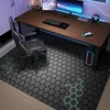 Chair Gamer Carpet Waterproof Non-slip Living Room Rugs Gaming Swivel Chair Loop Pile Floor Mat Large Size Home Decoration Mats 3