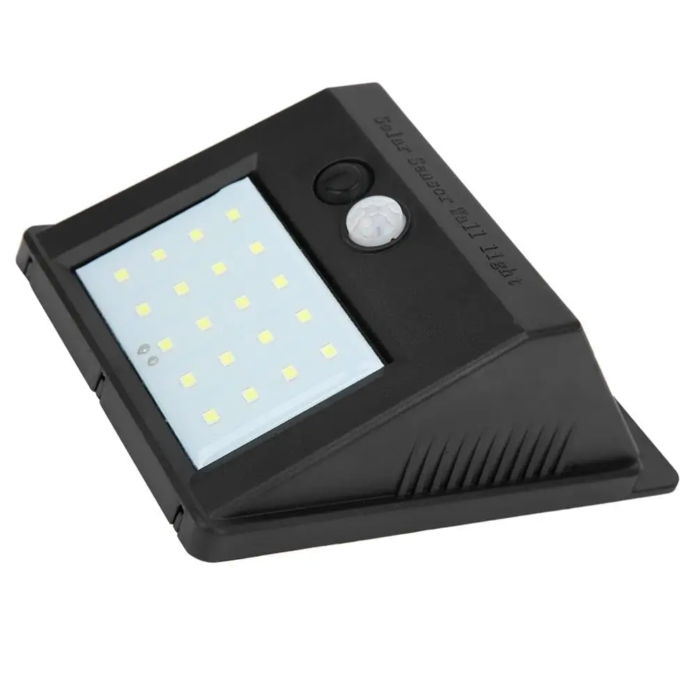 Description Picture 5 of itemSolar Sensor Wall Lamp 20LED for Outdoor Yard Corridor Driveways Porches Garden Security PIR Sensor + Light Control