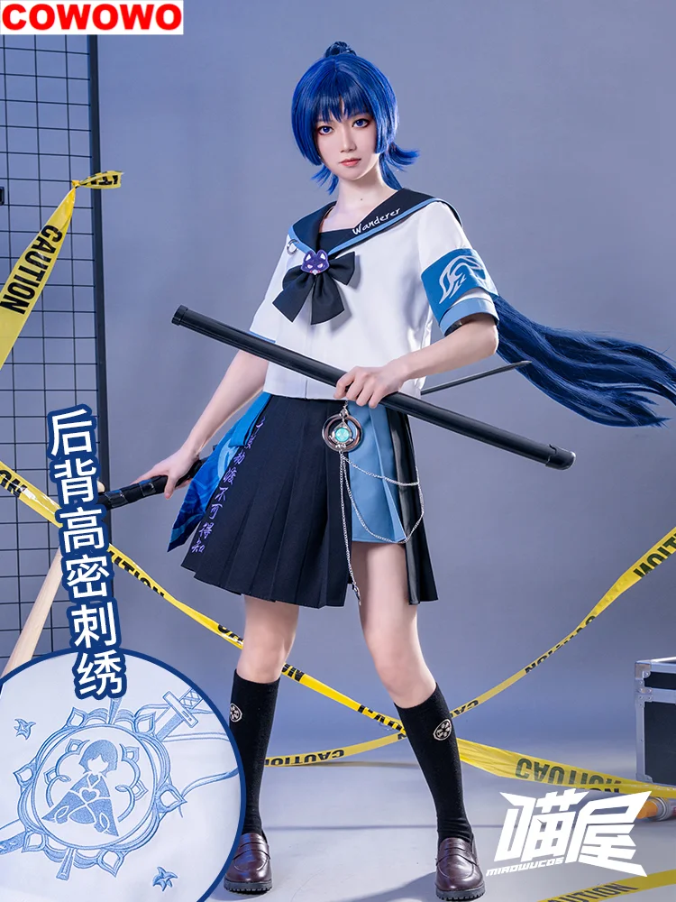 

Meow House Shop Genshin Impact Wanderer Sailor Suits Cosplay Costume Cos Game Anime Party Uniform Hallowen Play Role Clothes