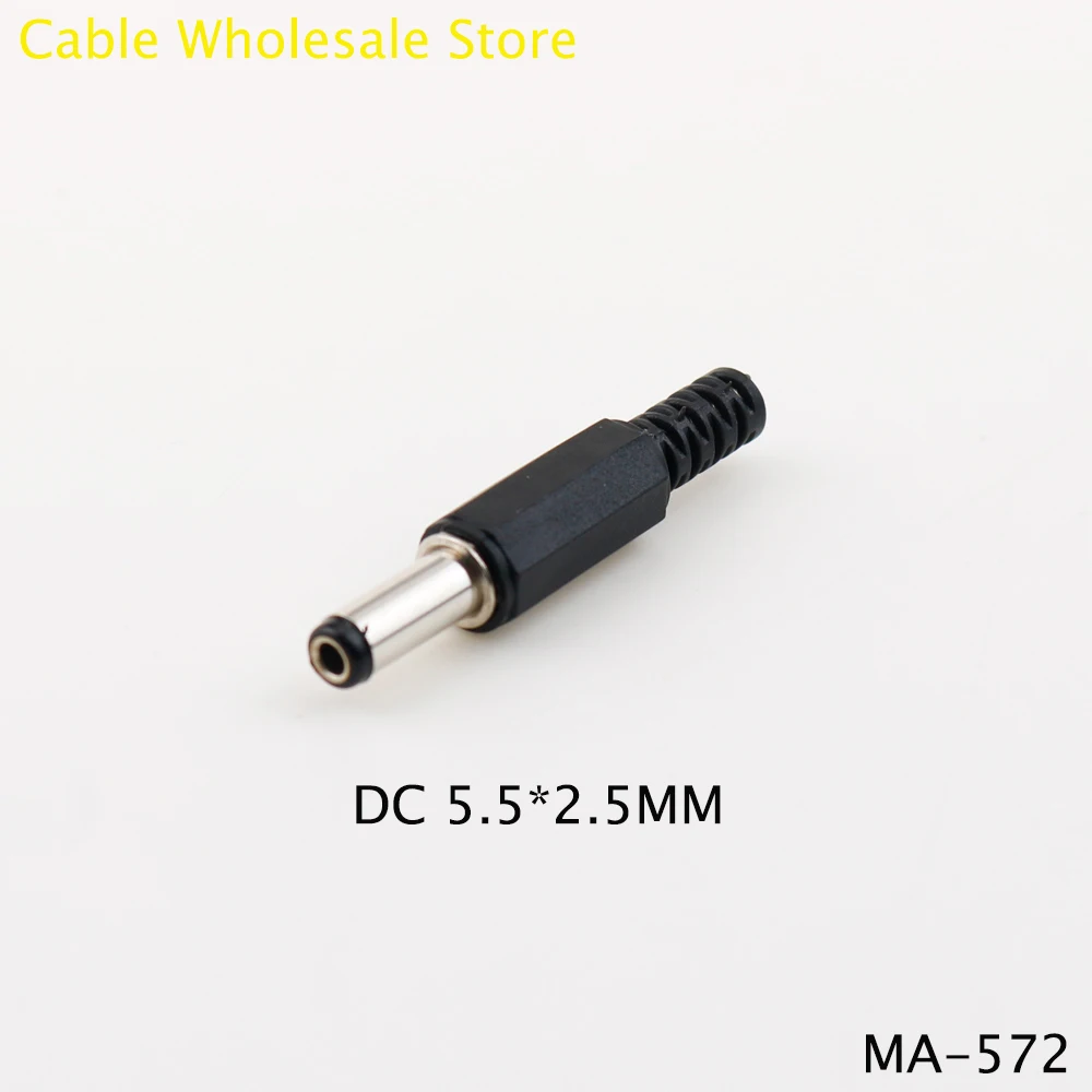 

1Pcs 5.5*2.5MM DC Plug DC Female Jack Adapter Power Installation Socket For CCTV Camera Service Cable DIY 5.5 mm*2.5mm A1