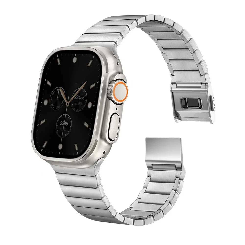 Titanium Alloy Strap for Apple Watch - Premium Metal Bracelet