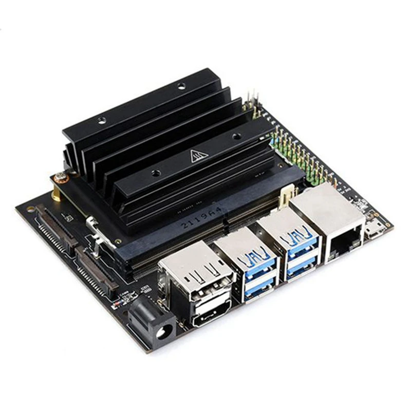 For Jetson Nano 4GB Developer Kit AI Artificial Intelligence Development Board DIY Module Small Computer With Heat Sink