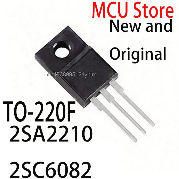 10pcs New And Original A2210 C6082 To-220f 5pairs 2sa2210 2sc6082 ...