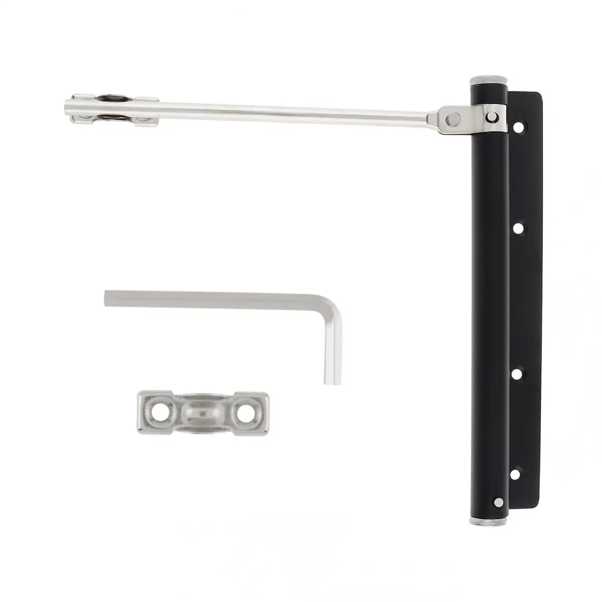 Door Closers Stainless Steel Simple Automatic Hinge Lightweight Closing Device Hardware For Home Office door closer