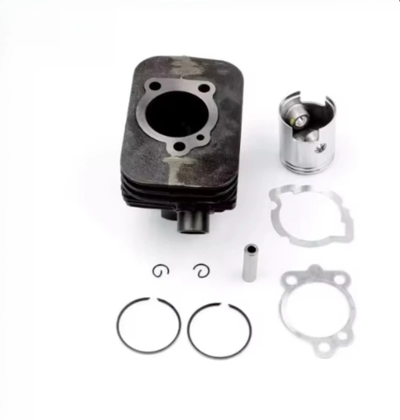 65CC 43MM 모터사이클 빅 보어 실린더 키트 피아지오 차오 보스 50 박서 그릴로 시 브라보 차오 50cc 2행정 엔진 부품용