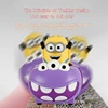 2.4g Genuine Minions Bob Stuart Remote Control Launch Bumper Car Cartoon Charging Two Person Battle Remote Control Toy Car Set 6