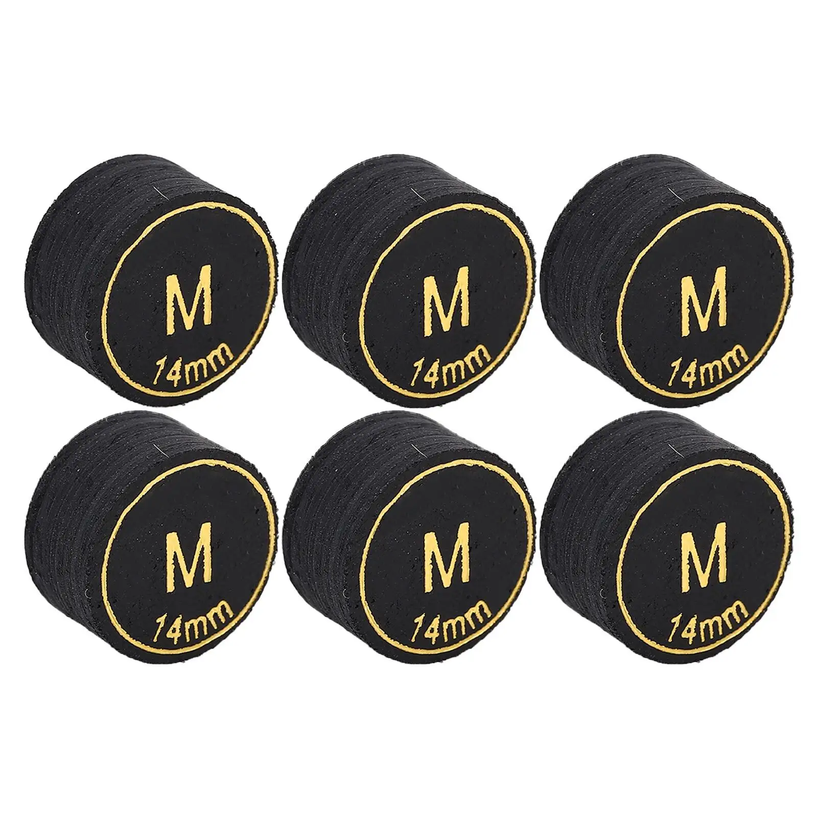 High-Density PU for pool Tips-Multi-Layer Billiard Cue Replacement for Professional Use, Wear-Resistant