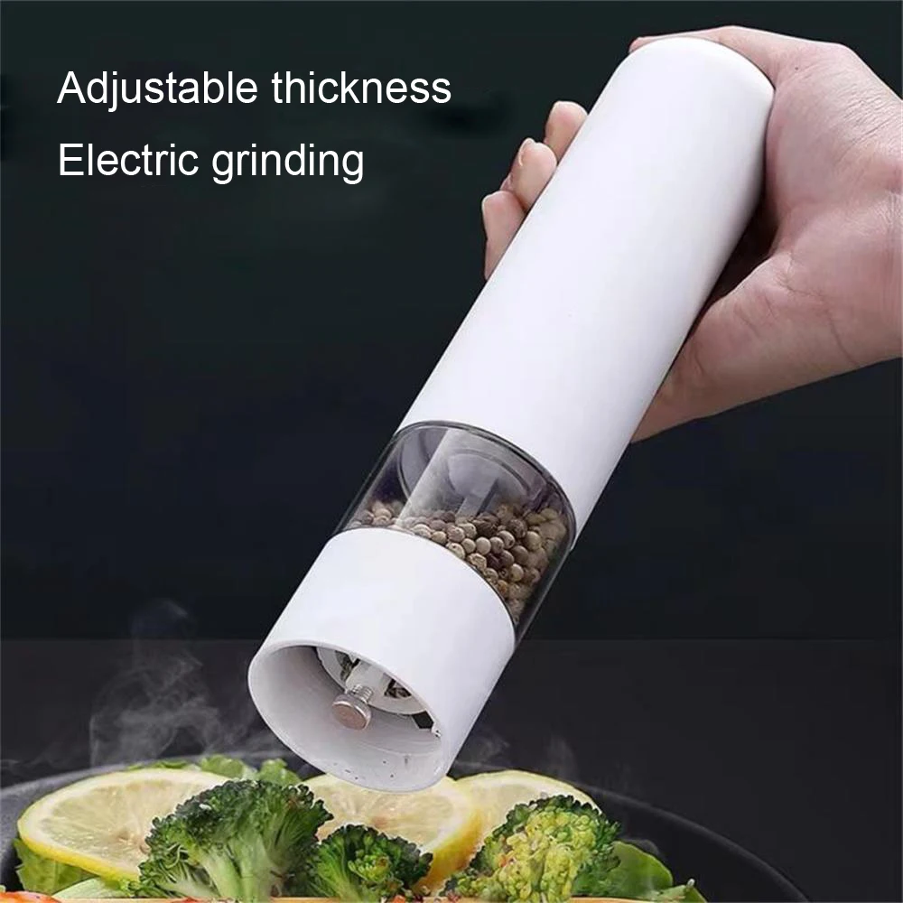 Battery Powered Electric Pepper Grinder Automatic Salt Grinder