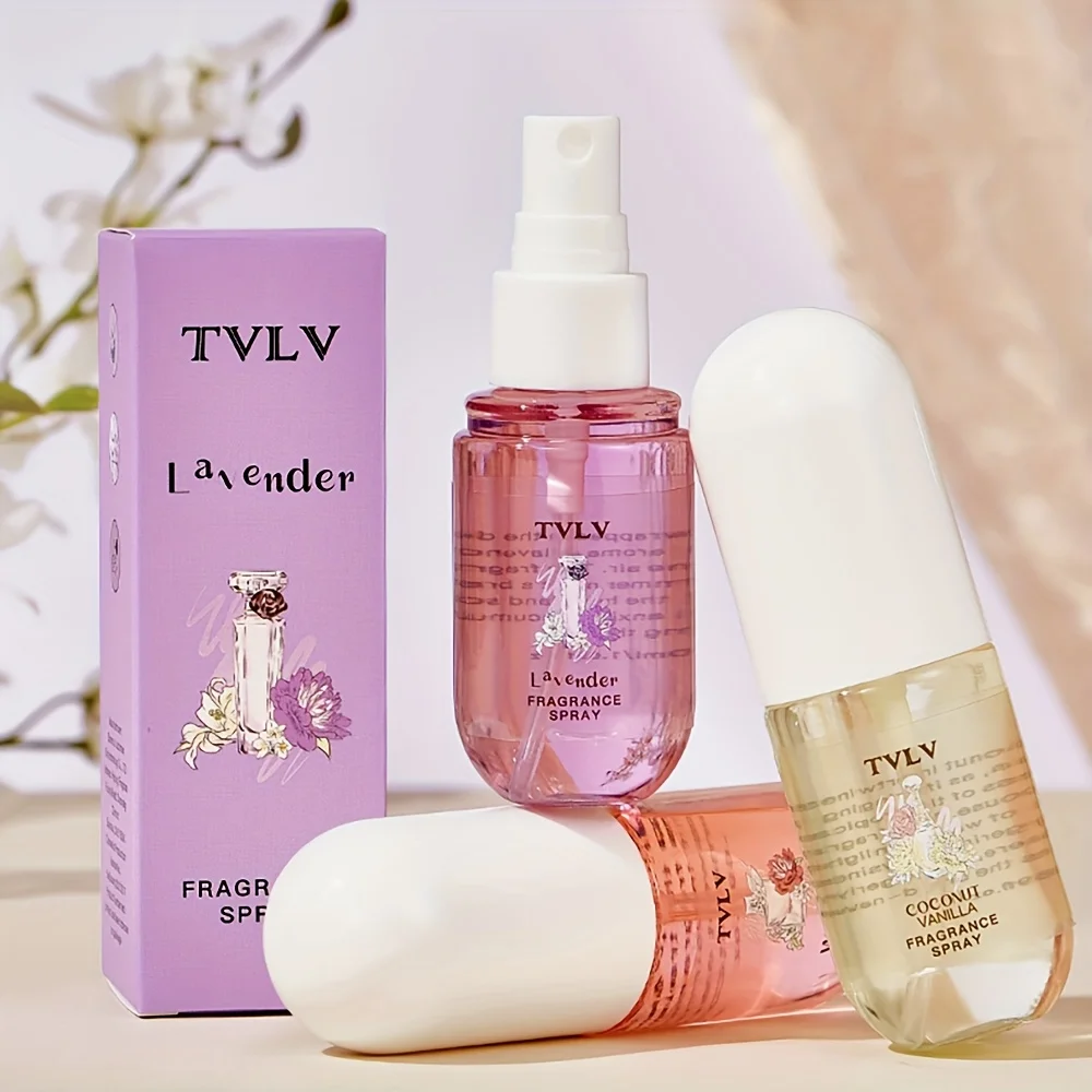 Ароматний спрей без спирту, кокосова троянда, лаванда, кавун, стійкий аромат, свіжий парфумерний спрей, 50 мл/пляшка-1 флот