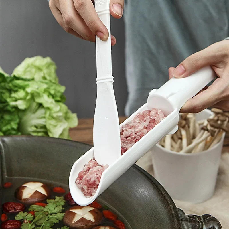 Meat Ball Maker 1 Set Kitchen Making Meatball Artifact Machine Fishball DIY Meatball Maker Plus Spoon Cooking Tool Household Kitchen Accessories meat ball maker
