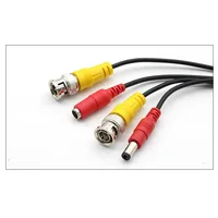 Câble BNC 10M/32.8 pieds pour CVBS CCTV DVR, accessoires de système d'enregistrement de caméra, câble vidéo, alimentation cc, câble BNC de Surveillance de sécurité 3