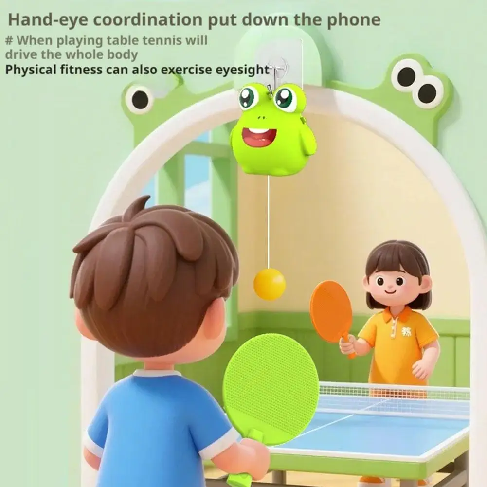 Plastic Indoor Hanging Table Tennis Trainer for Kids and Adults
