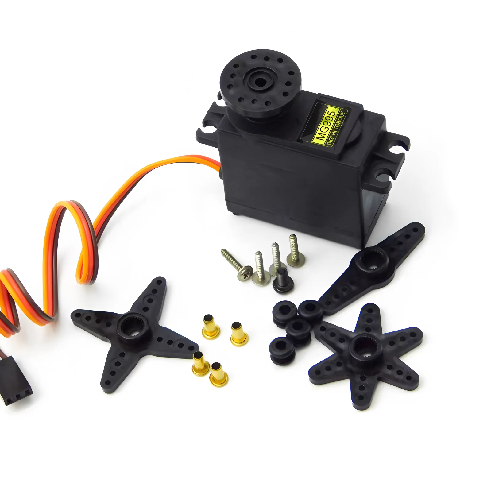 Servo Motor with Metal Gear for DIY Projects and Robotics