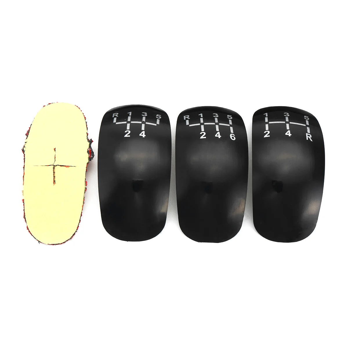 8mm 10mm 12mm Manual 5 Speed Car Gear Shift Knob With Equipment Shifter Boot Stick Shifter Lever Car Stitching Gear Knob gear shift knob