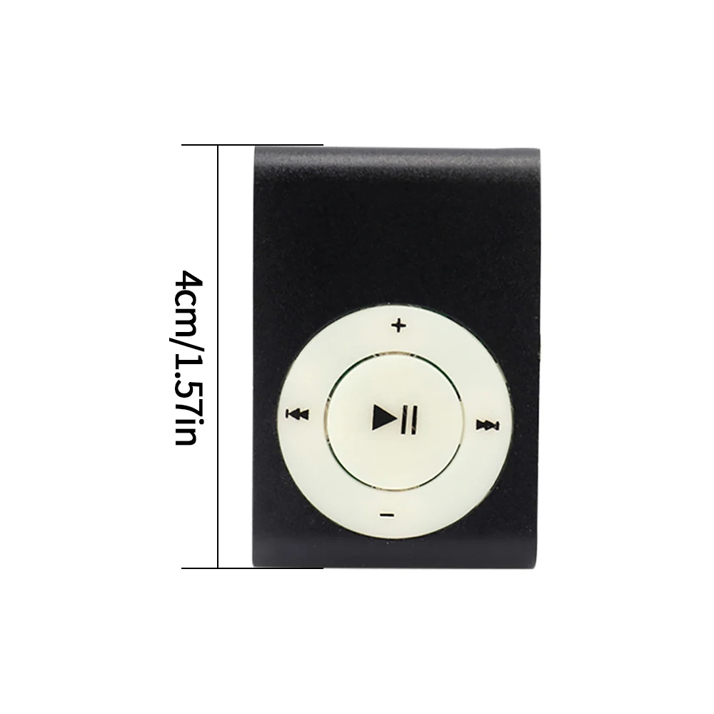 Portable Mini MP3 Player with Stylish Design and Colorful Clip
