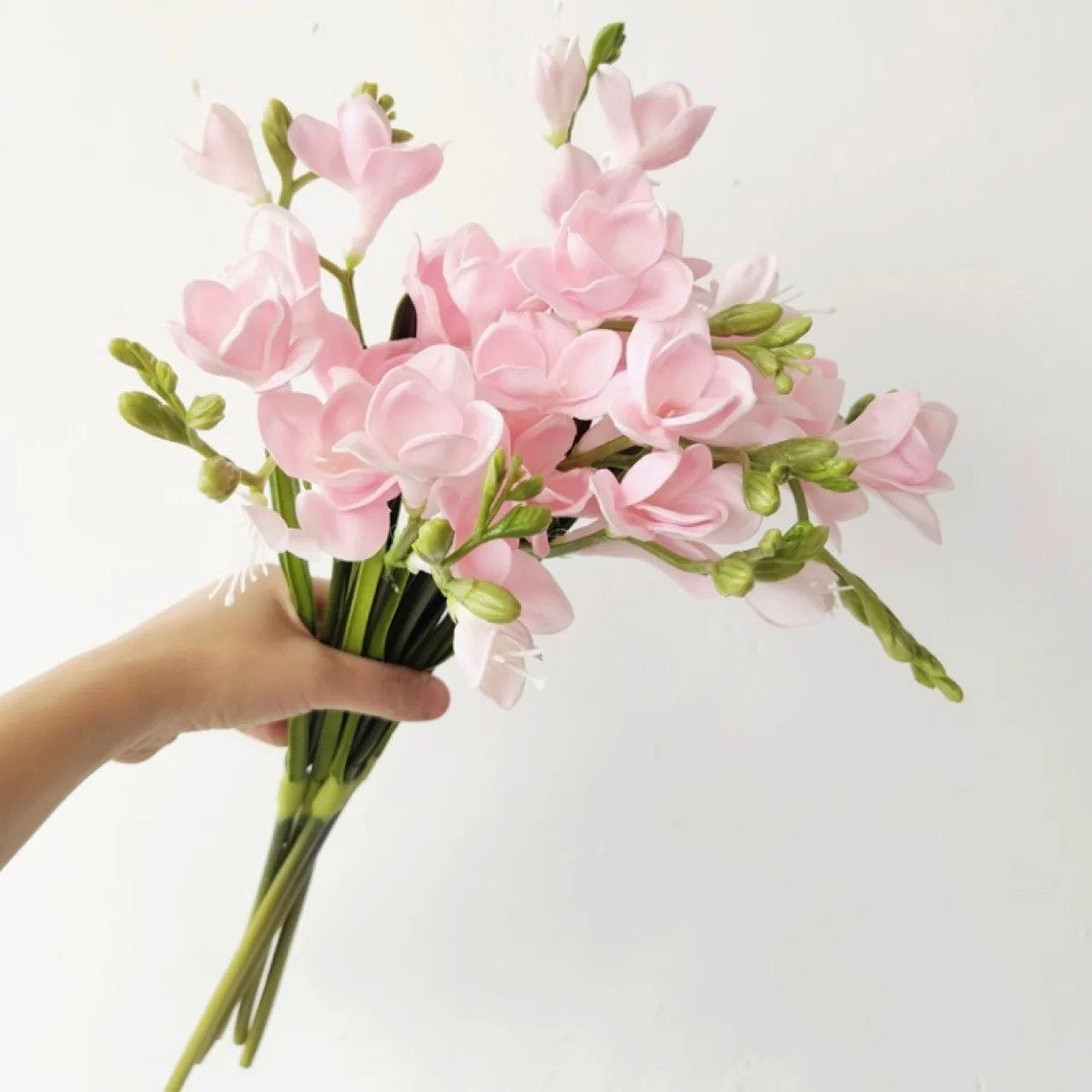 Pu Real Touch Artificial Flowers Orchid Flowers Plants For Home Wedding